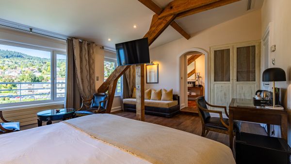 Séjour de charme  en Junior suite côté lac